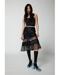 Urban Outfitters - Classic Sheer Knee High Sock - Lyst