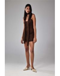 Urban Outfitters - Uo Alexa Sequin Knit 90s Mini Dress - Lyst