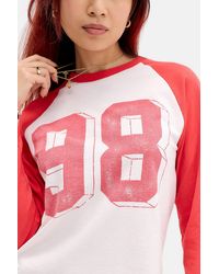 BDG - 98 Long Sleeve Raglan Graphic Tee - Lyst