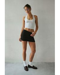Out From Under - Bec Low-Rise Micro Mini Skort - Lyst