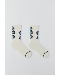 Urban Outfitters - Stacked Flowers Crew Sock - Lyst