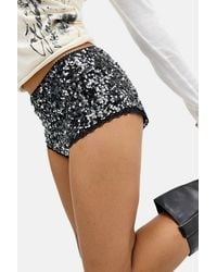 Urban Outfitters - Uo Sequin Mini Shorts - Lyst