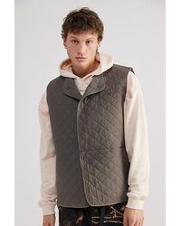 Urban Renewal - Vintage Quilted Vest Jacket - Lyst