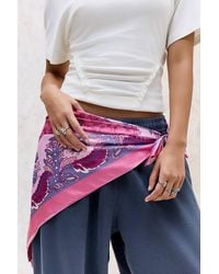 Urban Outfitters - Uo Silky Patterned Headscarf - Lyst