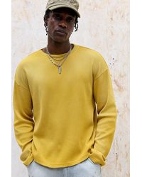 BDG - Waffle Long Sleeve T-shirt - Lyst
