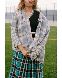 BDG - One Way Or Another Plaid Button-down Shirt - Lyst