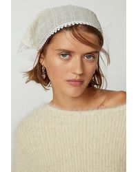 Urban Outfitters - Lace Trim Headscarf - Lyst