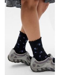 Out From Under - Floral Socks - Lyst