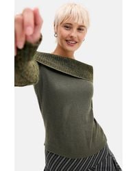 Urban Outfitters - Uo Bardot Knit Top - Lyst