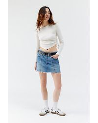 Levi's - Recrafted Icon Denim Mini Skirt - Lyst