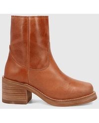 Dingo - Roxy Leather Bootie - Lyst