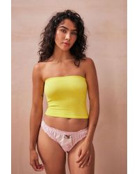Out From Under - Seamless Longline Boob Tube - Lyst