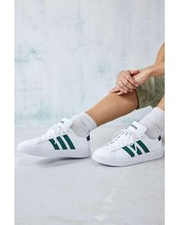 adidas - & Green Grand Court 2.0 Trainers - Lyst