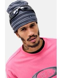 Oakley - Uo Exclusive Ellipse Stripe Beanie - Lyst