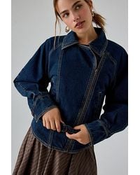 Levi's - '80S Oversized Denim Bomber Jacket - Lyst