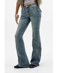 TRUE RELIGION - Joey Big T Flared Jeans - Lyst