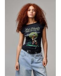 Ed Hardy - Howl Relaxed T-shirt - Lyst