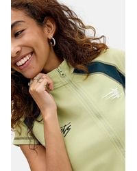 iets frans... - Short Sleeve Asymmetric Track Top - Lyst