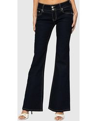 Edikted - Tilda Low Rise Flared Jeans - Lyst