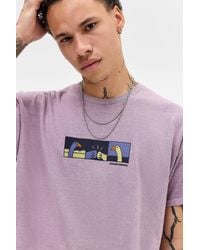 Urban Outfitters - Uo Purple Goosebumps Graphic Tee - Lyst