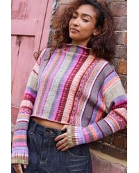 BDG - Lynden Fun Pattern Jumper Xs At Urban Outfitters - Lyst