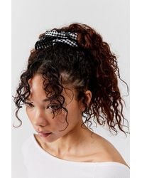 Urban Outfitters - Gingham Ruffle Scrunchie - Lyst