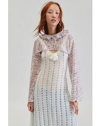 Urban Outfitters - Uo Hannah Hooded Shrug Sweater - Lyst