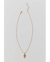 Urban Outfitters - Enameled Charm Necklace - Lyst