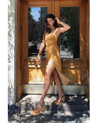uo gloria midi wrap dress