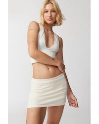 Out From Under - Bec Low-Rise Micro Mini Skort - Lyst