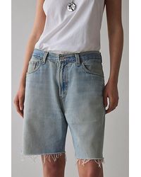 Vintage & ReMADE by UO - Remade By Uo Levi's 550 Denim Jort - Lyst