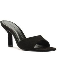 SCHUTZ SHOES - Posseni Leather Heeled Mule - Lyst