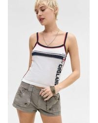 Urban Outfitters - Uo Nora England Flag Vest Jacket - Lyst