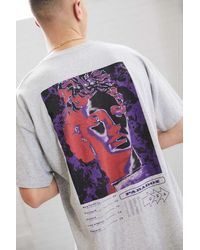 champion x uo winter grey marl hoodie