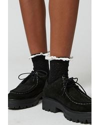 Urban Outfitters - Ruffle-Trimmed Pointelle Crew Sock - Lyst