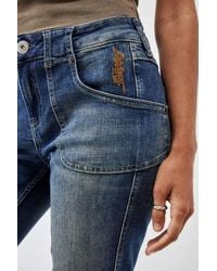 BDG - Ausgestellte low-rise-jeans tiana" - Lyst