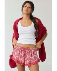 Out From Under - Eat Your Heart Out Pyjama Shorts - Lyst