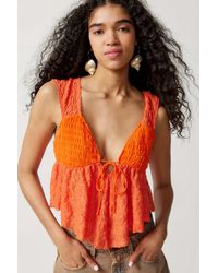 Urban Outfitters - Uo Heavenly Babydoll Top - Lyst