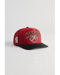 Mitchell & Ness - Crown Jewels Pro Philadelphia 76Ers Snapback Hat - Lyst