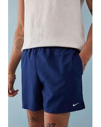 Nike - Midnight Navy 5" Swim Shorts - Lyst