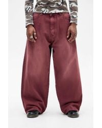 Jaded London - Red Wash Xl Colossus Jeans - Lyst