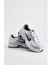 Nike - Silver & Light Blue Air Max Moto 2k Trainers - Lyst