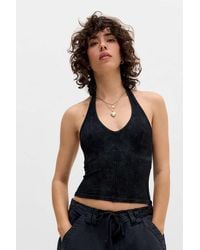 Out From Under - Gillian Washed Halter Top - Lyst