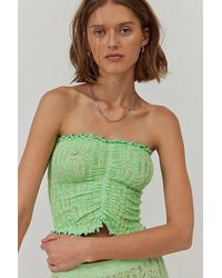 Out From Under - Hello Sunshine Seamless Marled Knit Tube Top - Lyst