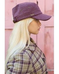 BDG - Utility Brushed Check Cadet Cap - Lyst