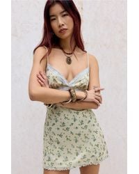 Urban Outfitters - Uo Maia Mesh Mini Dress - Lyst