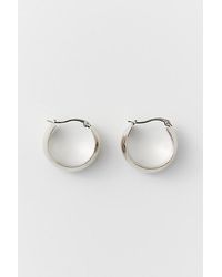 Urban Outfitters - Thick Tube Hoop Earring - Lyst