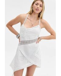 Kimchi Blue - Wrap Mini Dress - Lyst