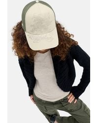 Ed Hardy - Dragon Outline Trucker Cap - Lyst