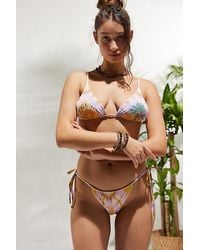 Billabong - X It'Now Cool Printed String Bikini Bottom, ' - Lyst